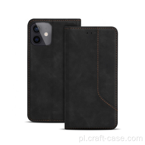 Luksusowe etui z podpórką Flip Wallet Case